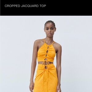 NEW NEVER WORN 70’s style crop top